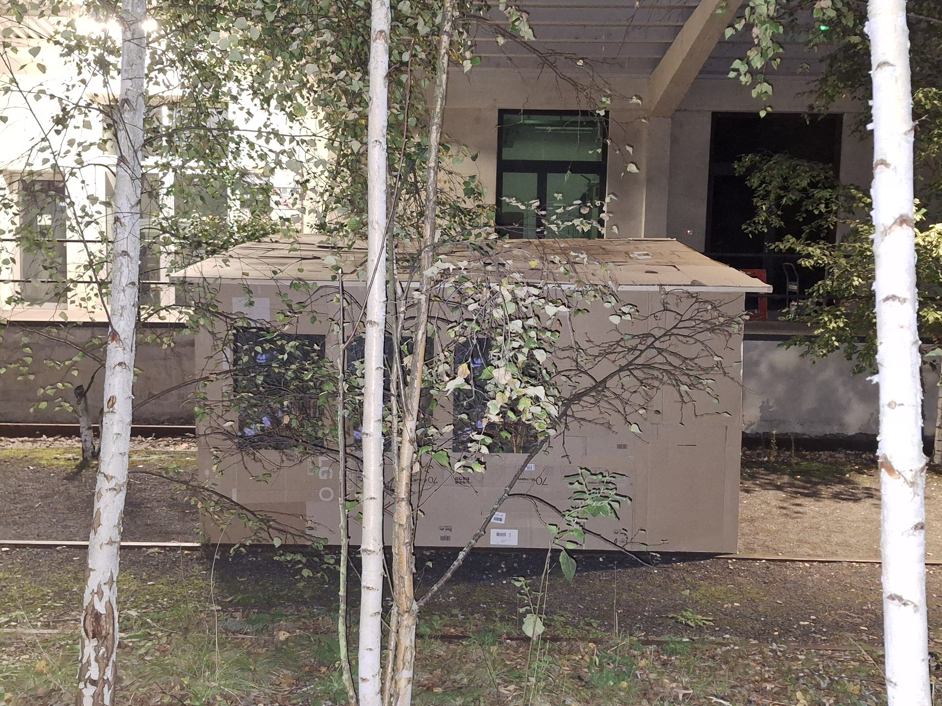 Münchensteinerstrasse, Ilja Zaharov, 2024, construction, back