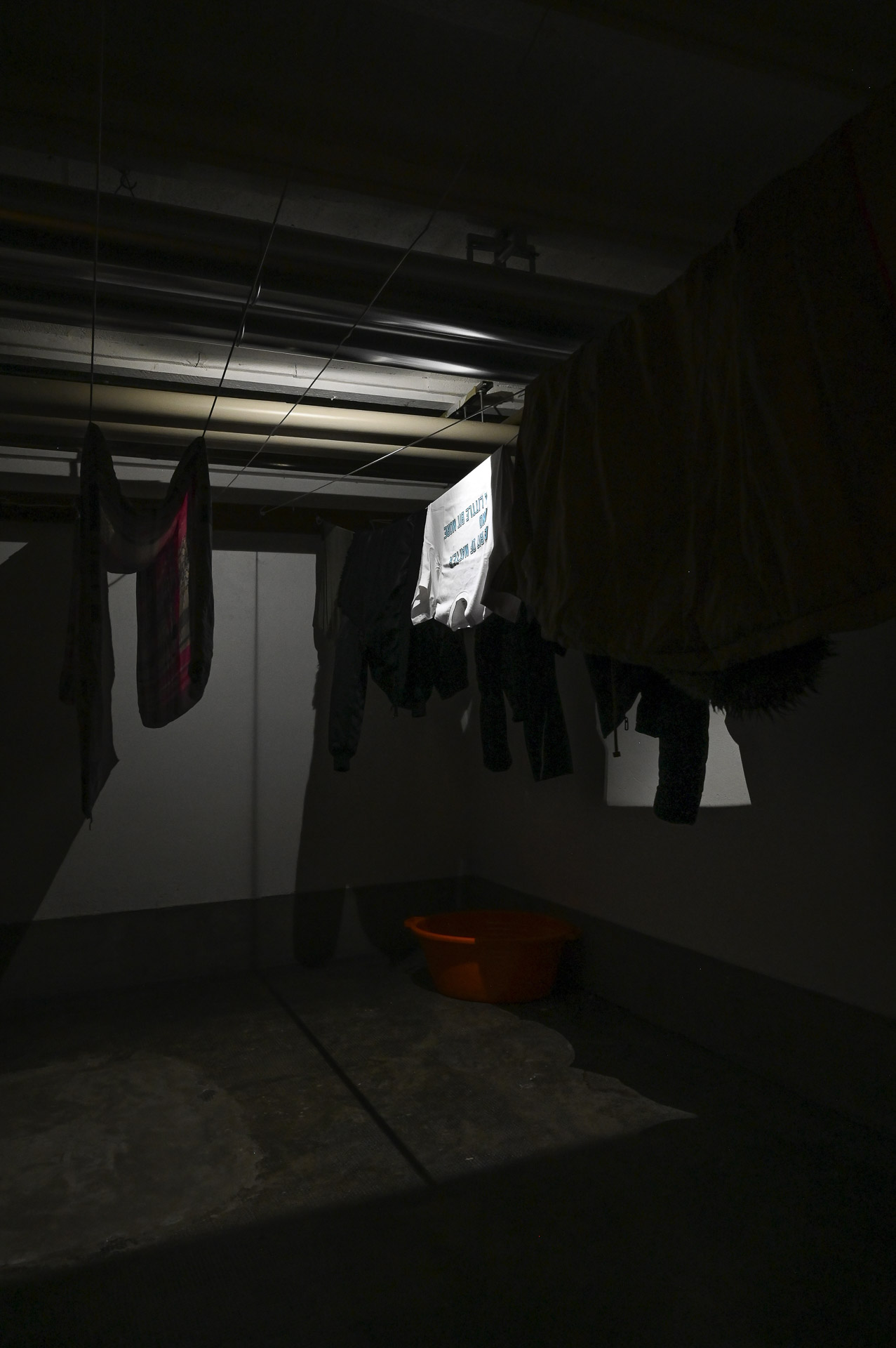 Ilja Zaharov, We Have McDonald's at Home, 2026, Ersatz und Teile, Basel, Lawrence Weiner