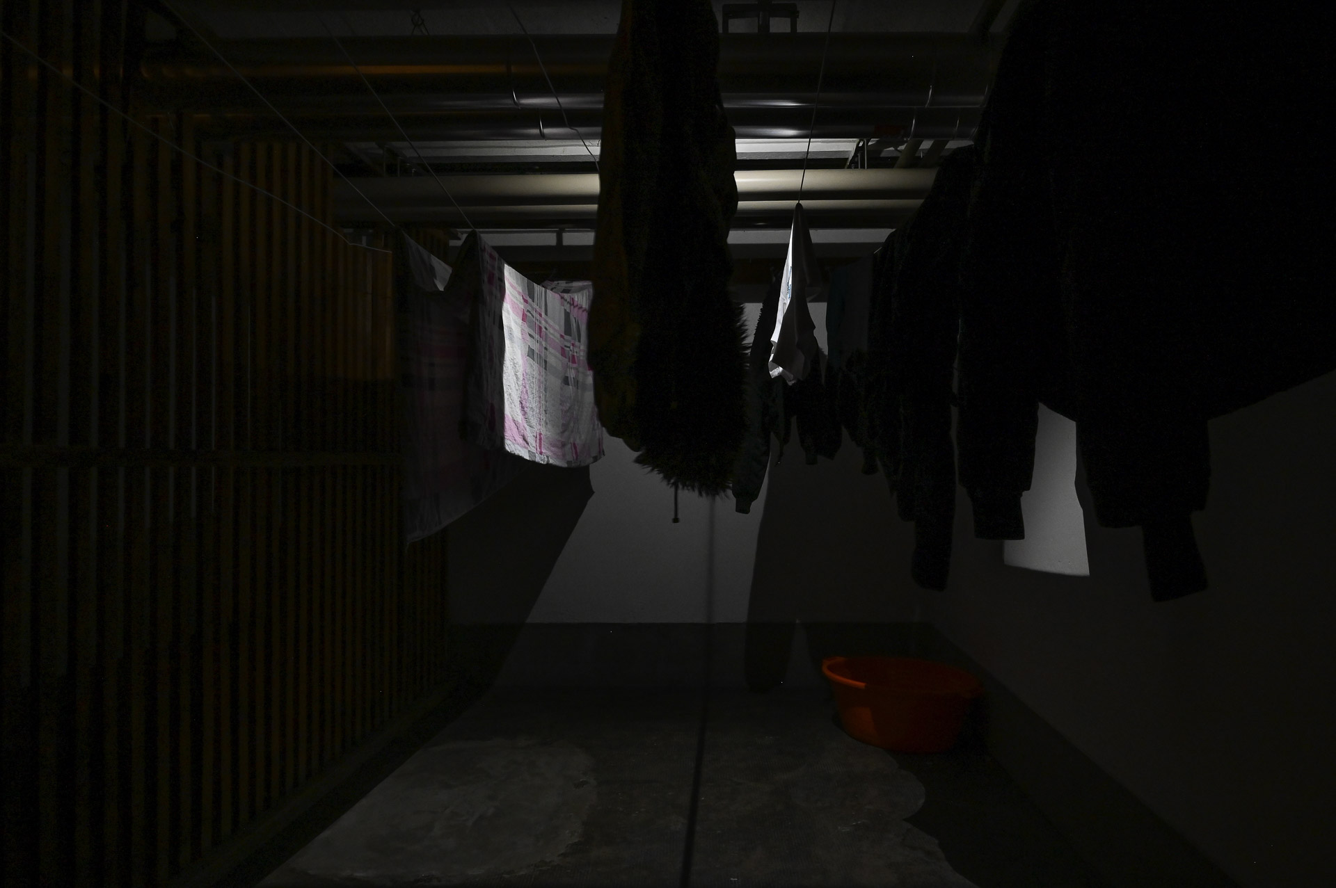 Ilja Zaharov, We Have McDonald's at Home, 2026, Ersatz und Teile, Basel, Lawrence Weiner