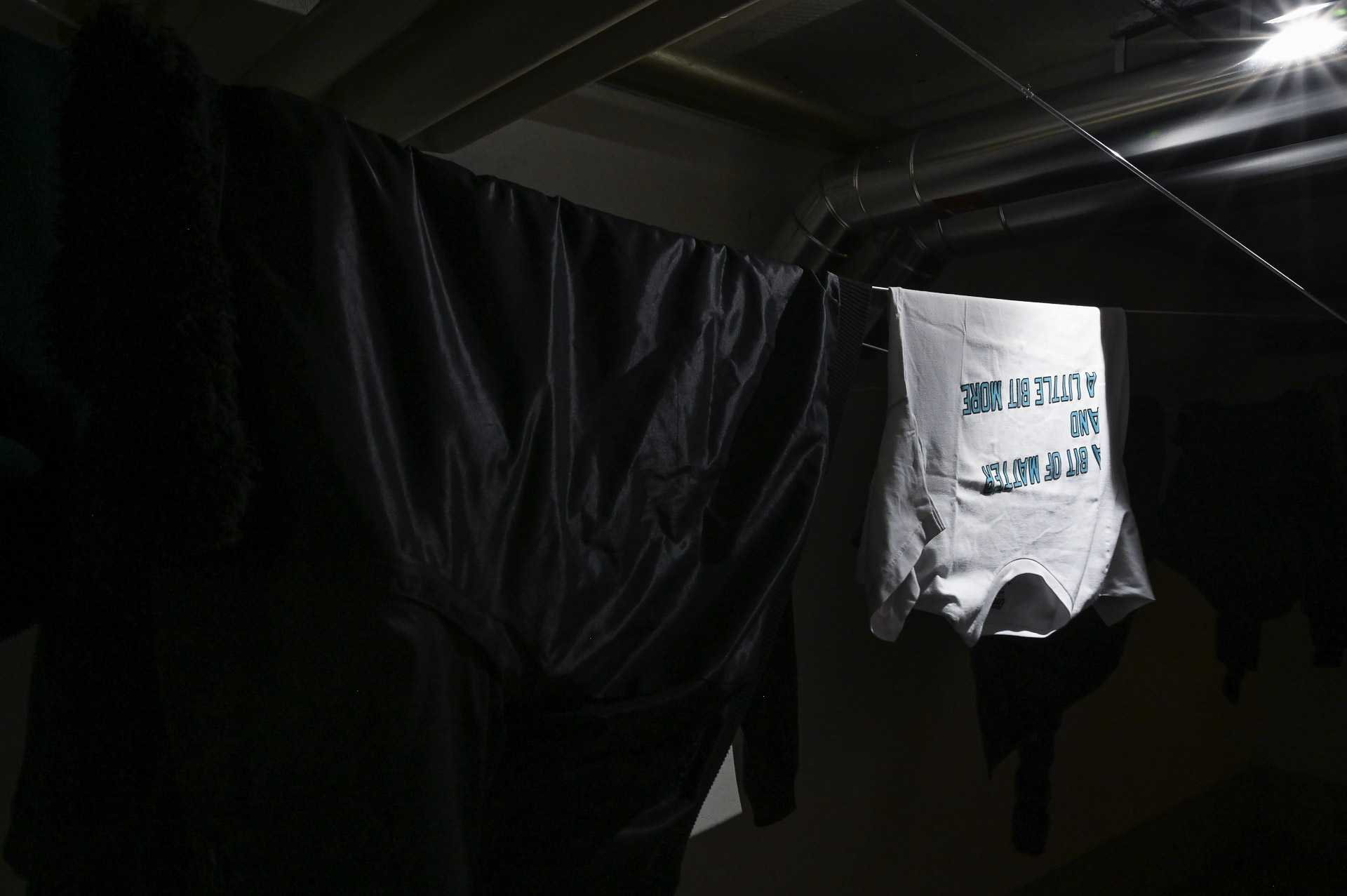 Ilja Zaharov, We Have McDonald's at Home, 2026, Ersatz und Teile, Basel, Lawrence Weiner