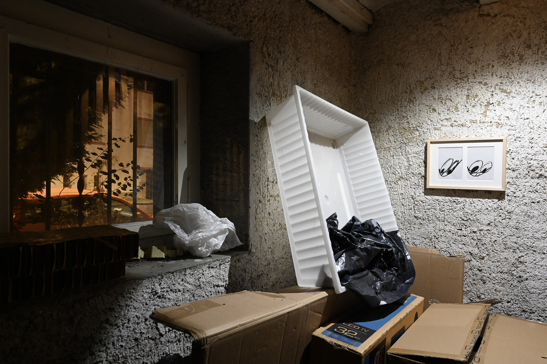 Ilja Zaharov, We Have McDonald's at Home, 2026, Ersatz und Teile, Basel, Andréa Spartà